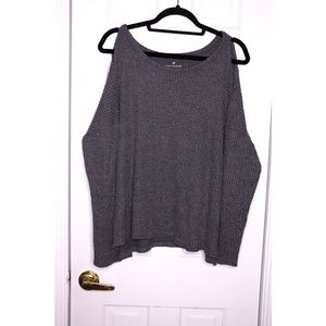 AMERICAN EAGLE Soft & Sexy Cold Shoulder Sweater